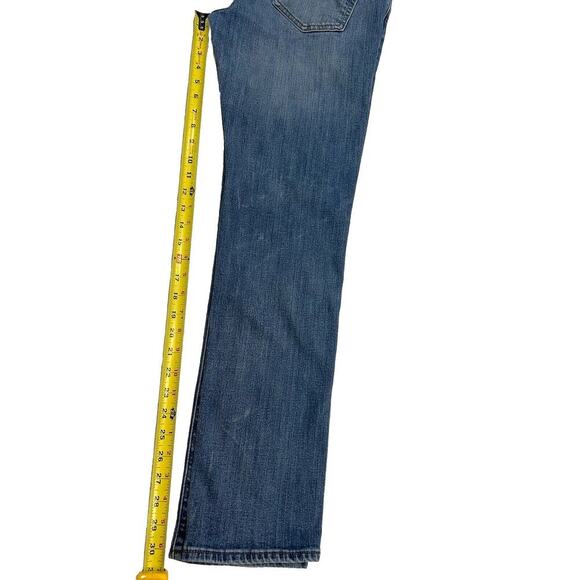 Abercrombie & Fitch Men's Langdon Skinny Blue Jeans Size 33 x 32 Stretch Denim - Picture 7 of 14